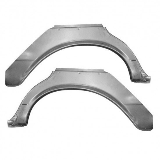 Reparasjonsplate Bakskjerm Mercedes W123 1975-1985 Venstre/Høyre Sett - Bilde 2