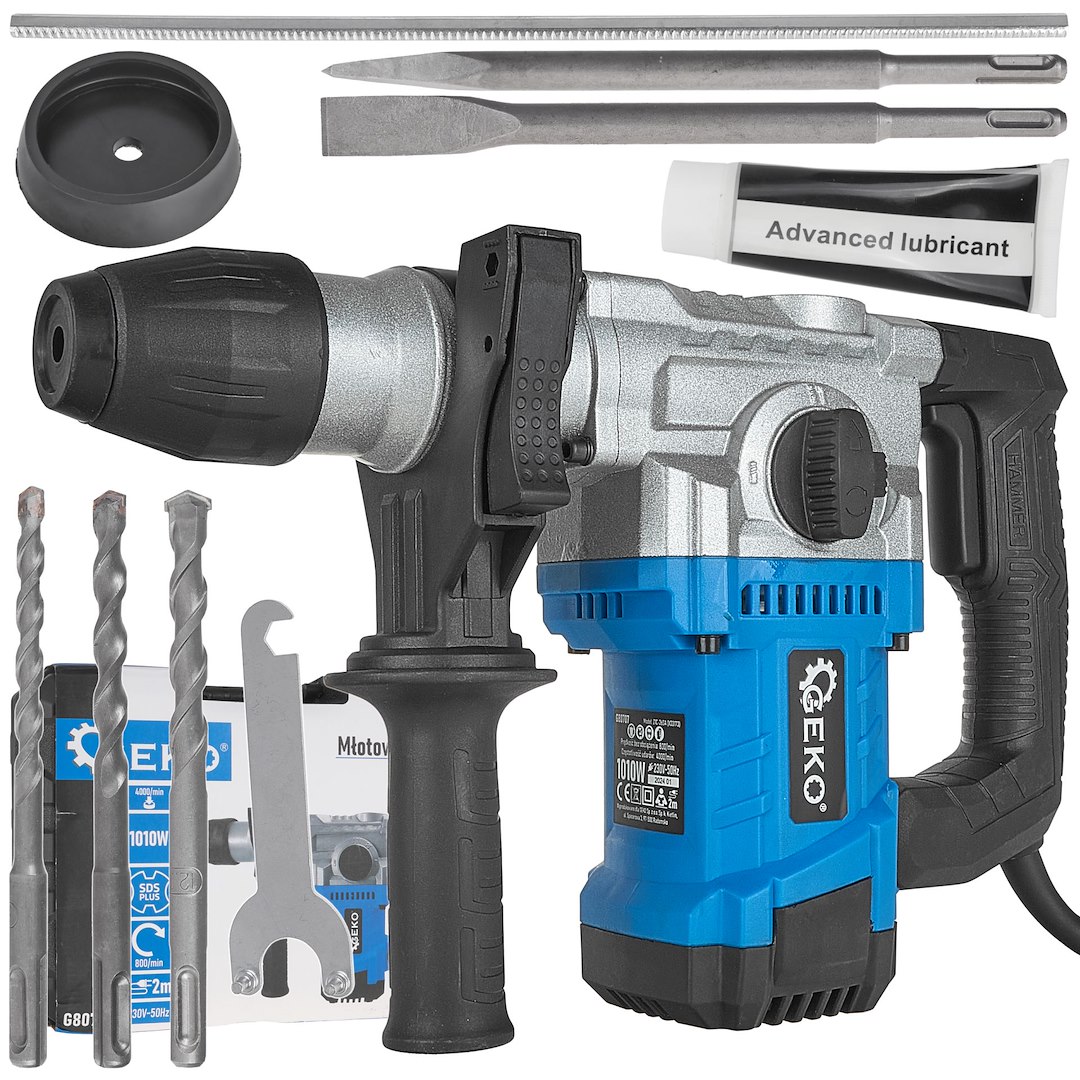 Slagbormaskin – Slaghammer 1010W 4J SDS+ /Koffert/ - Bilde 15