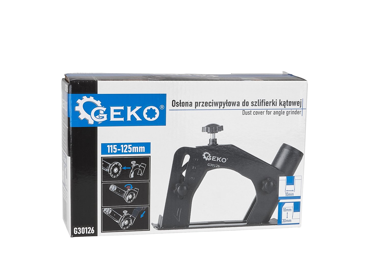 Støvavsugshette for vinkelsliper 115–125 mm - Bilde 7