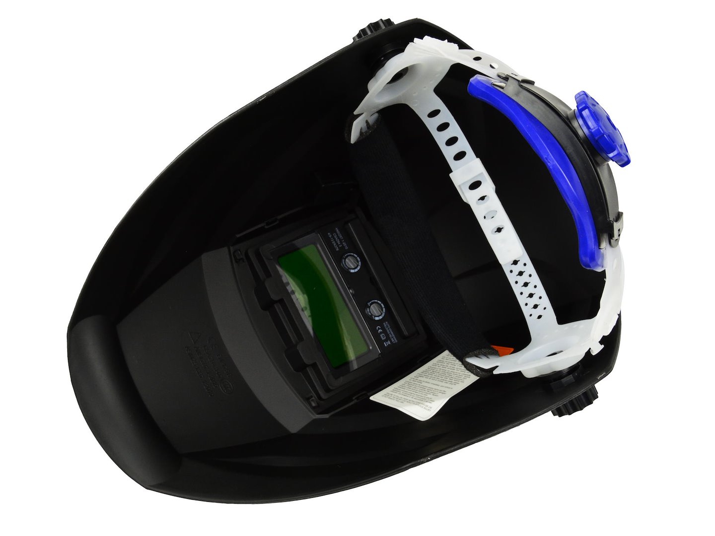 Profi Grå Sveisemaske Med Automatisk Mørklegging