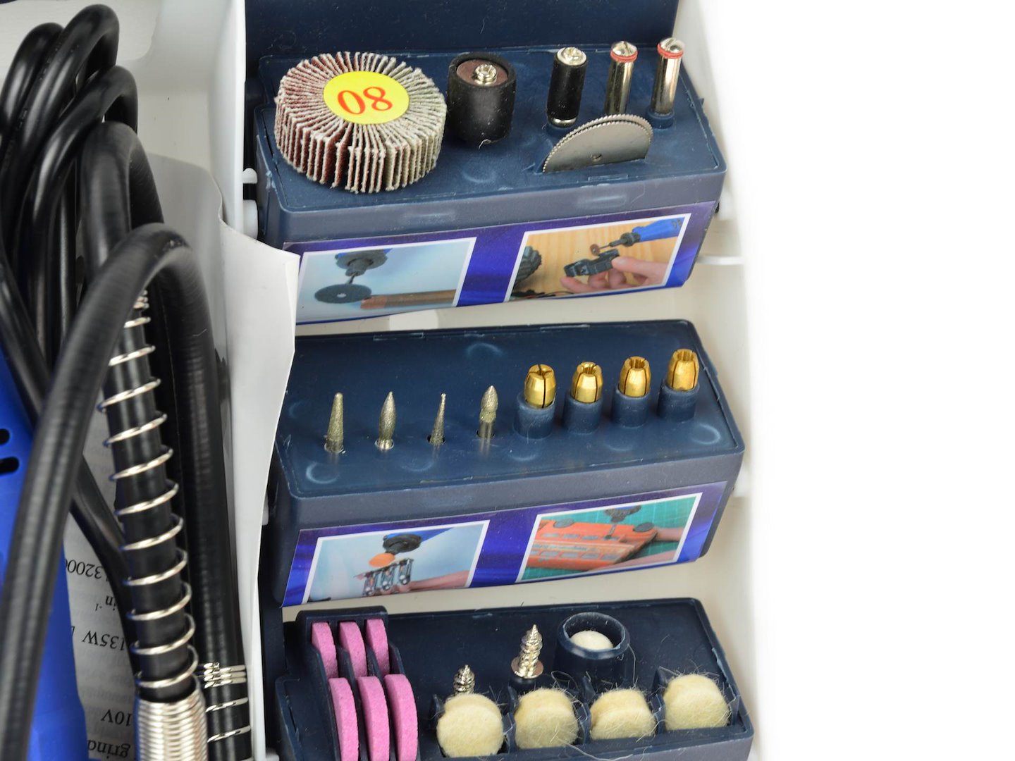 Minikvern med tilbehør 300 el. - Bilde 7