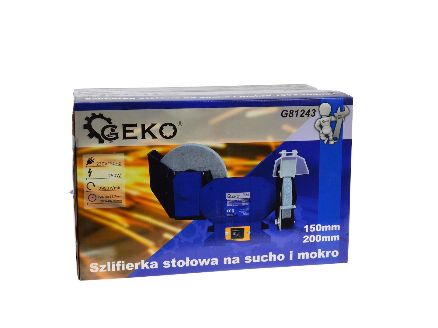 Våt og tørr benksliper 150 og 200 mm - Bilde 6