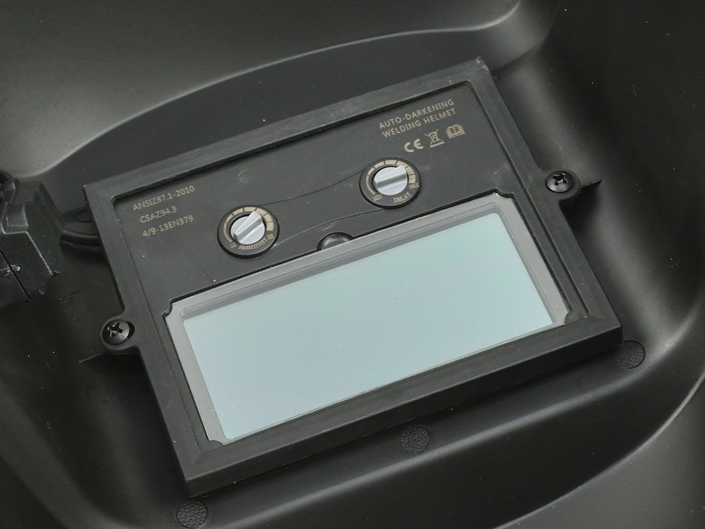 Flamme Automatisk Mørknende Sveisemaske - Bilde 2