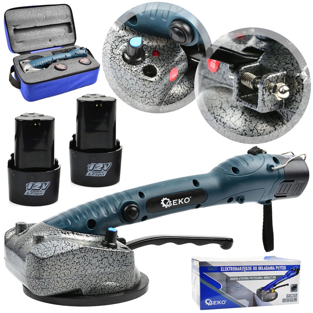 Elektroverktøy for flislegging / Metallhåndtak / - Bilde 12