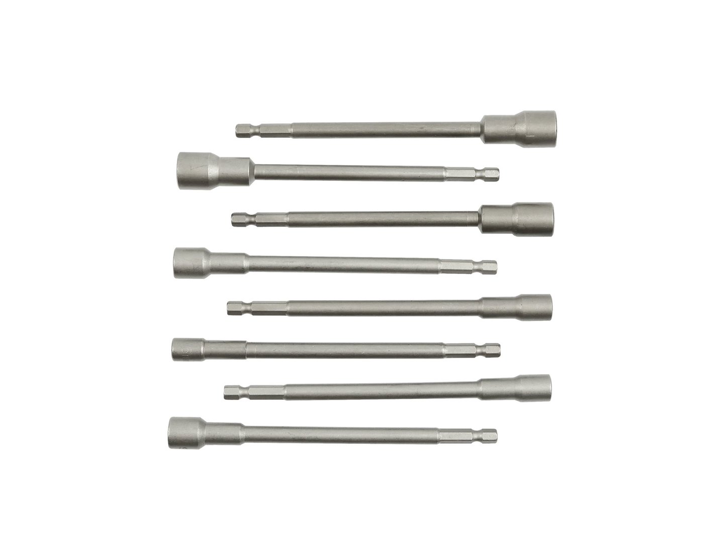 Sett med magnetiske piper for skrutrekkere 6-13 mm 8 deler. - Bilde 4