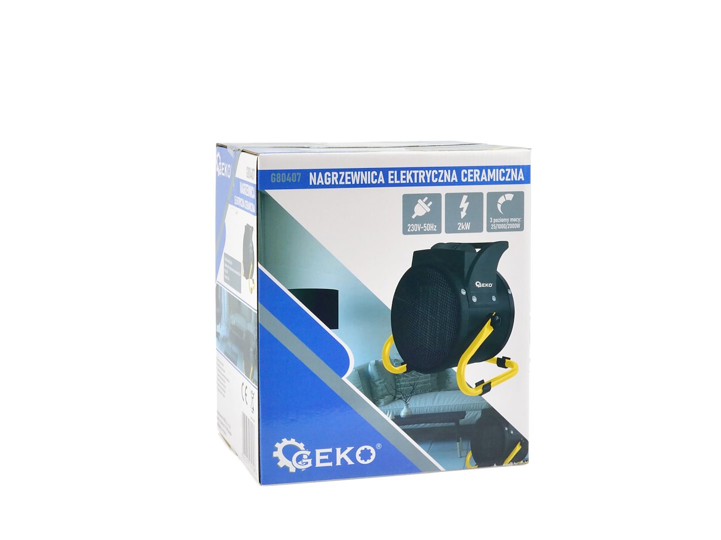 Keramisk Elektrisk Varmeovn 2 Kw