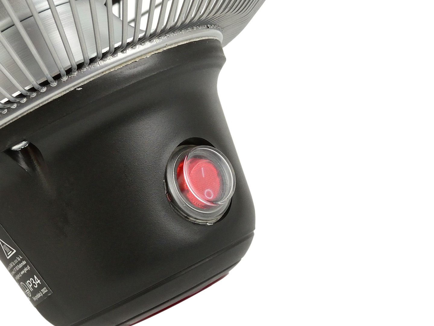 Lampe - Infrarød Radiator Med Fjernkontroll 1500W - Bilde 5