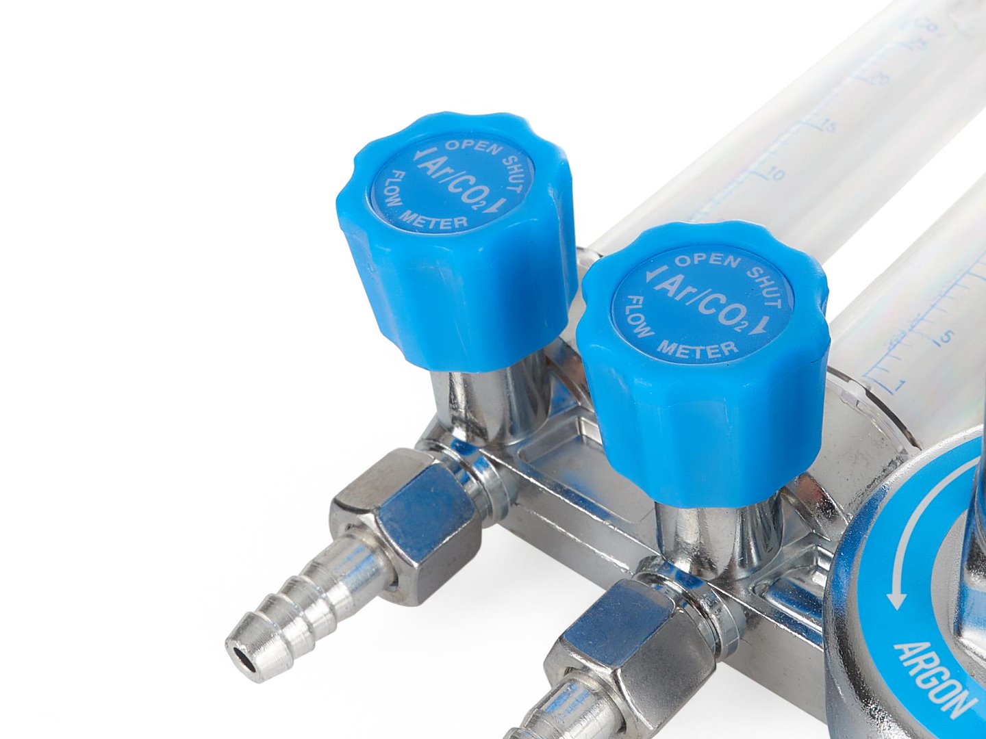 Co2/Argon-Reduksjonsenhet Med To Rotametre - Bilde 2