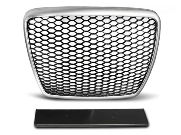 Grill Sport Sølv Audi A6 C6 09-11