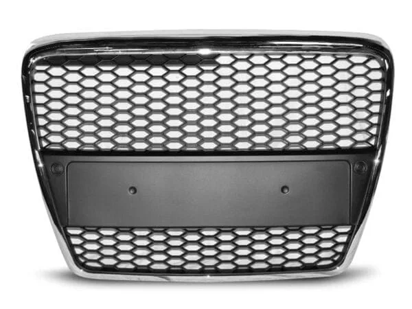 Grill Audi A6 (C6) 04.04-08 Chrome RS-Type