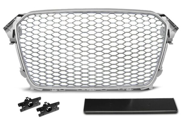 Grill Sport Silver Audi A4 (b8) 11.11-15