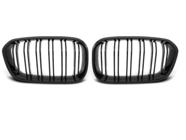 Grill Blank Sort Dobbel BAR BMW F20 F21 LCI 15-18