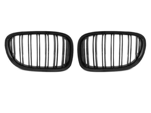 Grill Blank Sort Dobbel BAR BMW F01 09-15