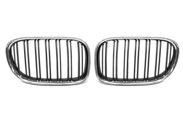 Grill Krom Sort Dobbel BAR BMW F01 09-15