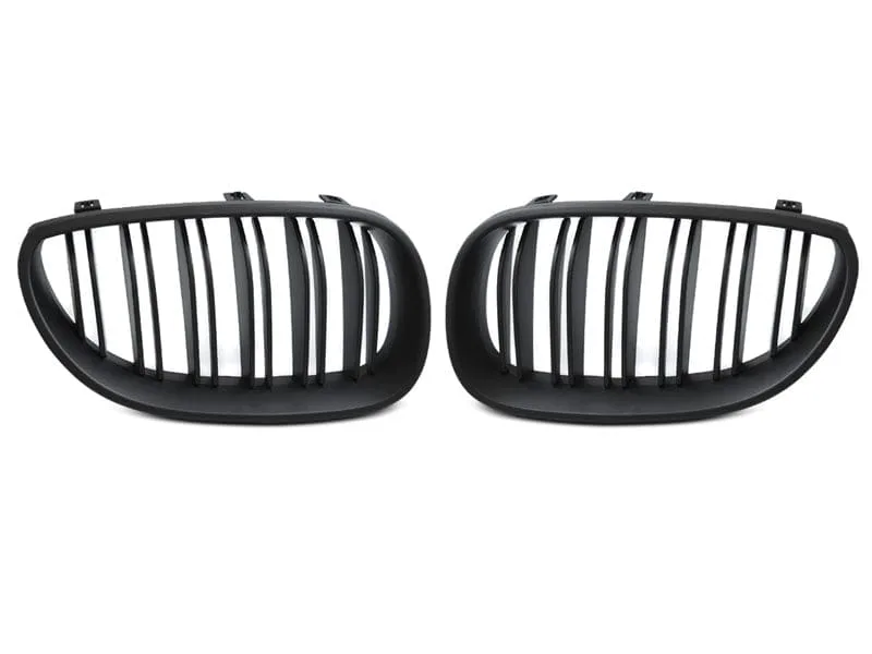 Grill BMW E60 / E61 03-10 Sport Matt Sort - Bilde 2