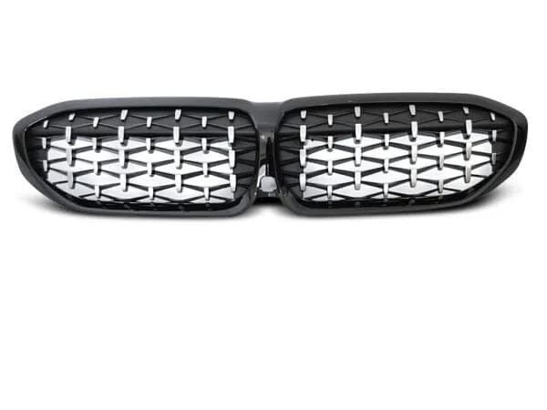 Grill BMW G20/G21 19-22 Diamant Blank Svart