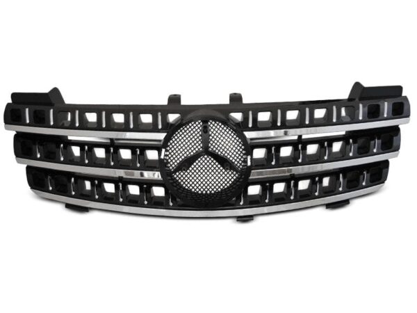 Grill Sport Sort Krom Mercedes W164 05-08