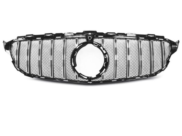 Grill Sport Black Chrome Mercedes W205 18-