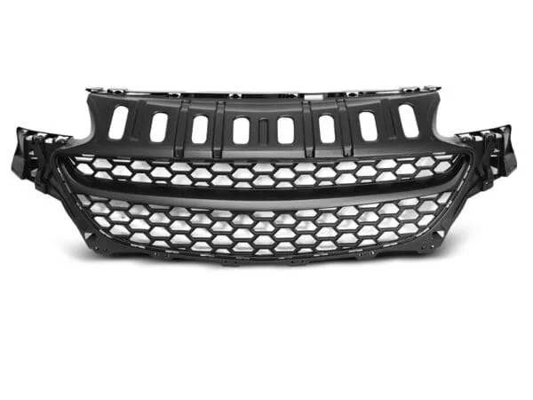 Grill Opel Corsa E 14-19 Sort