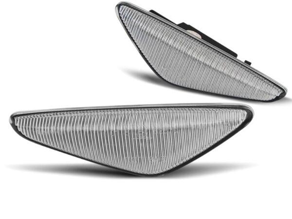 Blinklys Hvit LED SEQ BMW X5 E70 / X6 E71 / X3 F25
