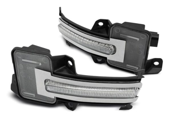 Blinklys i speilet Hvit LED SEQ Honda Civic X 16-21