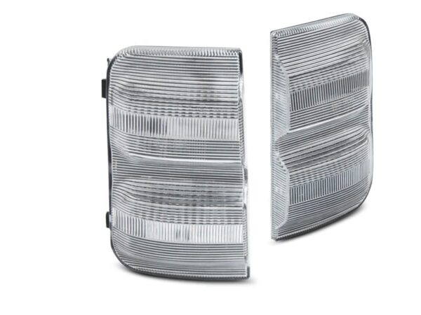 Blinklys i speilet Hvit LED SEQ Peugeot Boxer / Fiat Ducato / Citroen Jumper