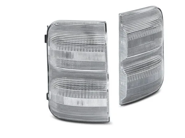 Blinklys i speilet Hvit LED SEQ Peugeot Boxer / Fiat Ducato / Citroen Jumper