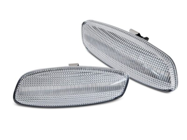 Blinklys i speilet Hvit LED SEQ Peugeot 207 308 3008 5008 Citroen C3 C4 C5