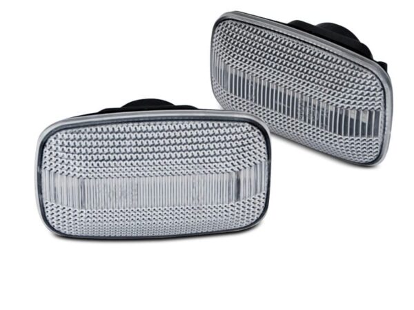 Blinklys Hvit LED SEQ Toyota Land Cruiser 70 80 90 100