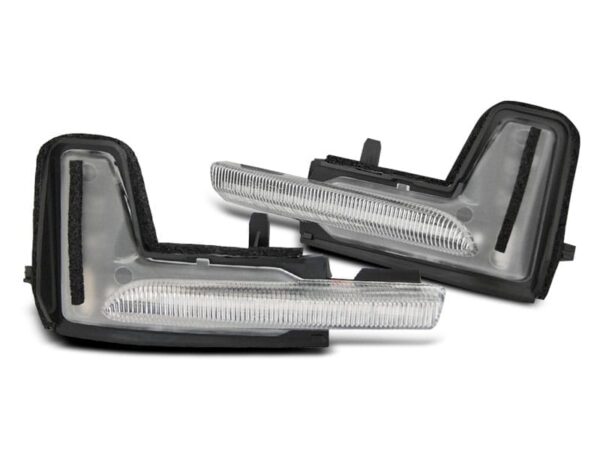 Blinklys i speilet Hvit LED Volvo Xc90 MK II 14-20