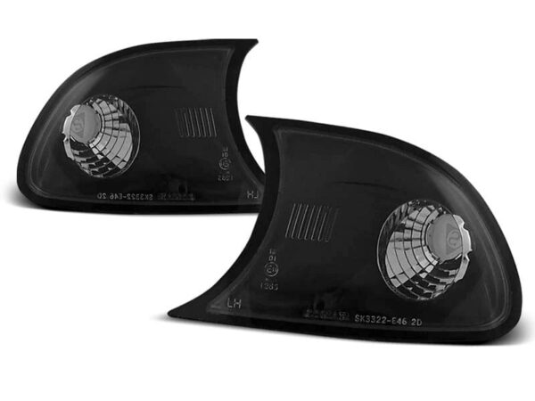 Blinklys Svart BMW E46 04.99-08.01 Coupe