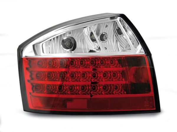 Baklykter LED RØD Hvit Audi A4 10.00-10.04