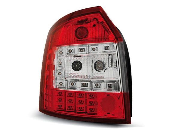 Baklykter LED RØD Hvit Audi A4 10.00-10.04 Avant