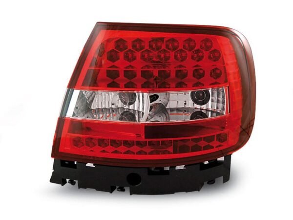 Baklykter LED RØD Hvit Audi A4 11.94-09.00