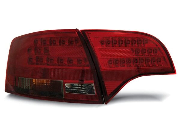 Baklykter LED RØD Smoke Audi A4 B7 11.04-03.08 Avant