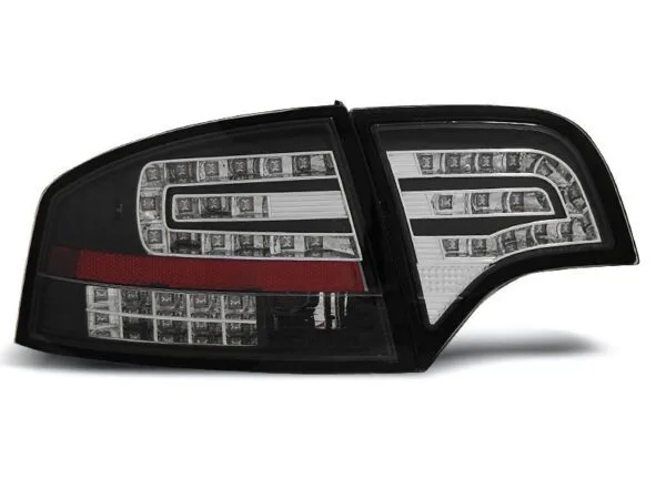 Baklykter LED Sort Audi A4 B7 11.04-03.08 Sedan