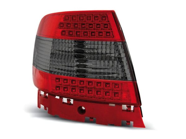 Baklykter LED RØD Smoke Audi A4 11.94-09.00