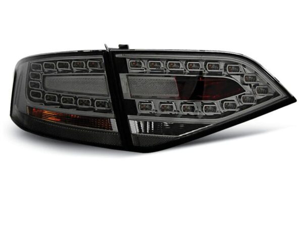 Baklykter LED Smoke Audi A4 B8 08-11 Sedan