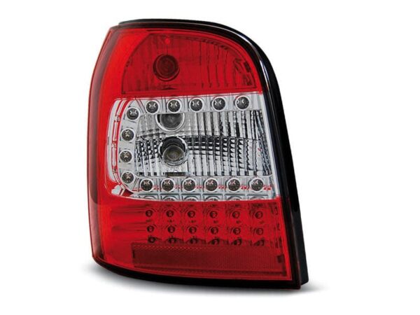 Baklykter LED RØD Hvit Audi A4 94-01 Avant