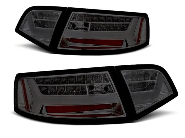 Baklykter LED BAR Smoke SEQ Audi A6 08-11 Sedan