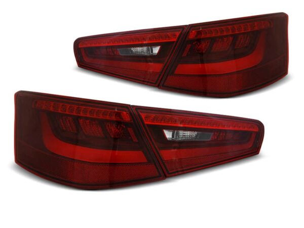Baklykter LED RØD Hvit Audi A3 8V 3D 12-16