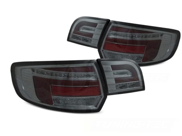Baklykter LED BAR RØD Smoke SEQ Audi A3 8P 5D 03-08