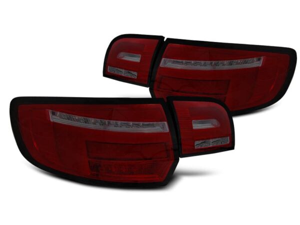 Baklykter LED BAR RØD Smoke SEQ Audi A3 8P 5D 08-12