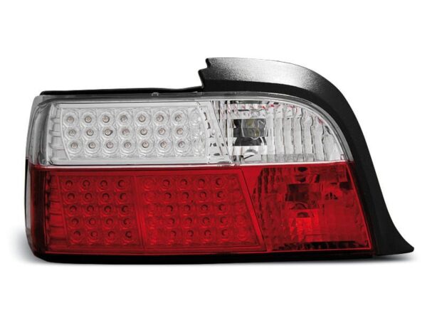 Baklykter LED RØD Hvit BMW E36 12.90-08.99 Coupe