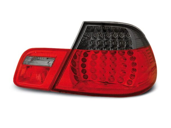 Baklykter Bmw E46 04.99-03.03 Red Smoke Led Coupe