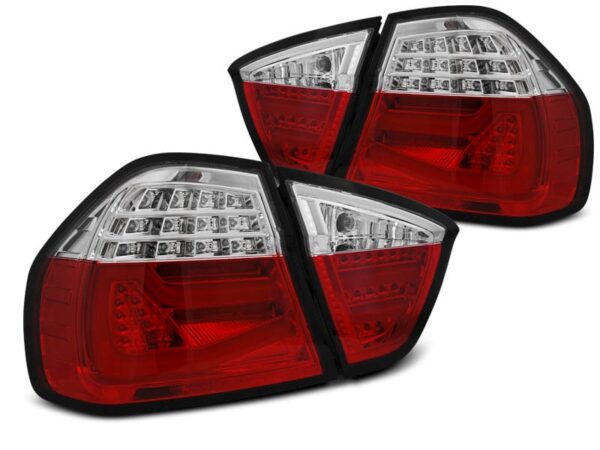 Baklykter LED BAR RØD Whie BMW E90 03.05-08.08