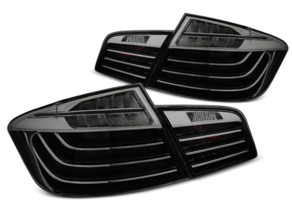 Baklykter LED BAR Black Smoke LCI Look BMW F10 10-07.13