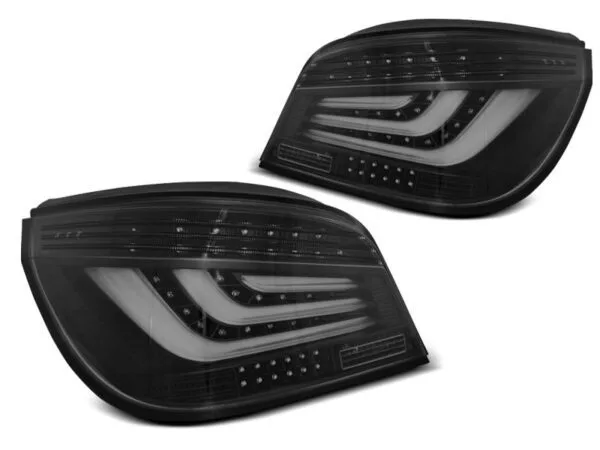 Baklykter LED BAR Sort BMW E60 07.03-02.07