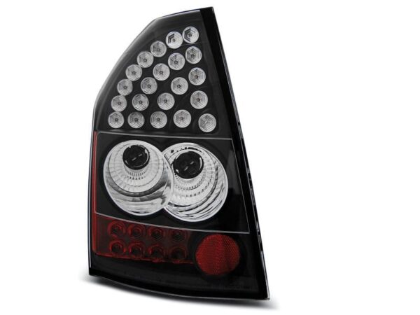 Baklykter Chrysler 300c/300 08-10 Sort LED