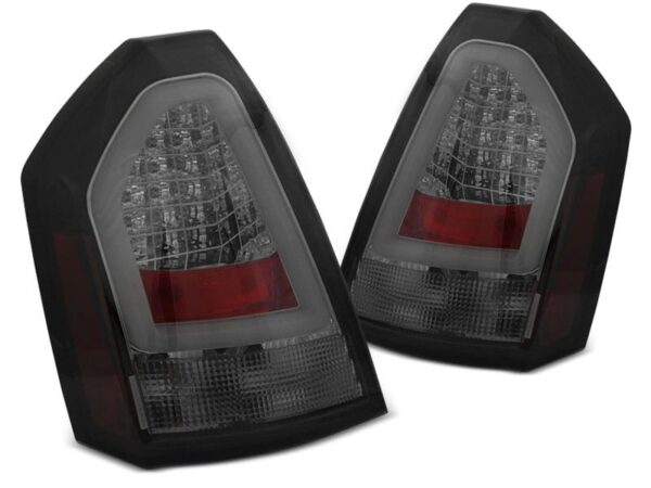 Baklykter Chrysler 300c 05-08 Smoke LED BAR